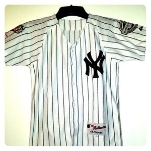 Authentic New York Yankees Jersey NWT #25 Youth-L